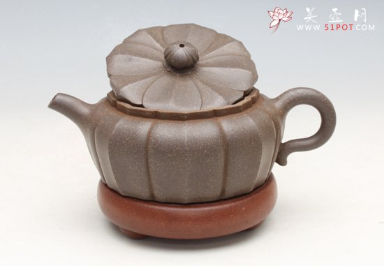 紫砂壶图片：葵八瓣 - 美壶网