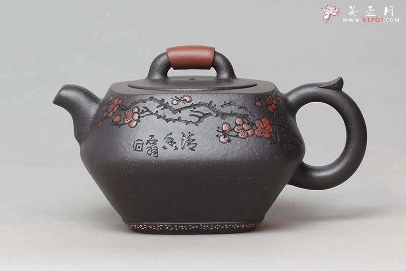 紫砂壶图片：四方升韵 - 美壶网