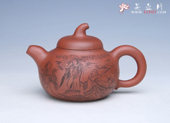 紫砂壶图片：茄段 - 美壶网