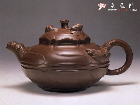 紫砂壶图片：风卷葵 - 美壶网