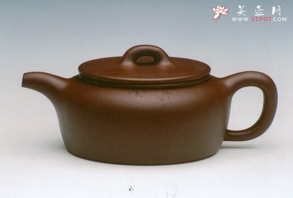 紫砂壶图片：扁墩 - 美壶网