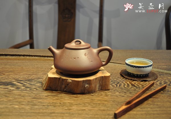 紫砂壶图片：石 瓢 - 美壶网