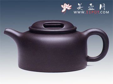 紫砂壶图片：牛盖莲子 - 美壶网