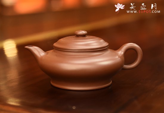 紫砂壶图片：水扁 - 美壶网