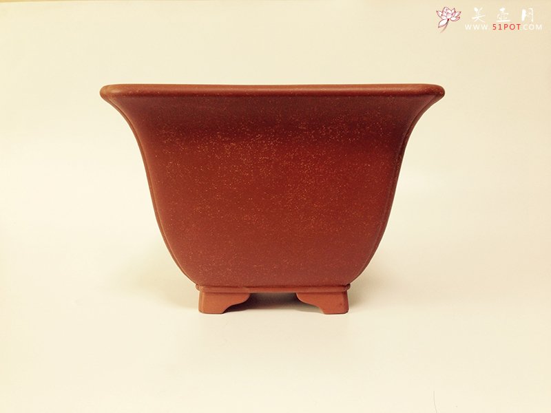 紫砂壶图片：四方抽角弓式 - 美壶网