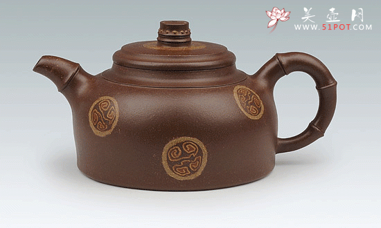 紫砂壶图片：寿竹 - 美壶网