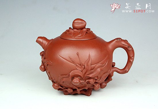 紫砂壶图片：满园春色 - 美壶网