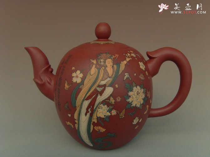 紫砂壶图片：荣华富贵: - 美壶网