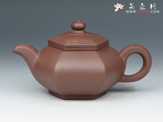 紫砂壶图片：大彬六方 - 美壶网