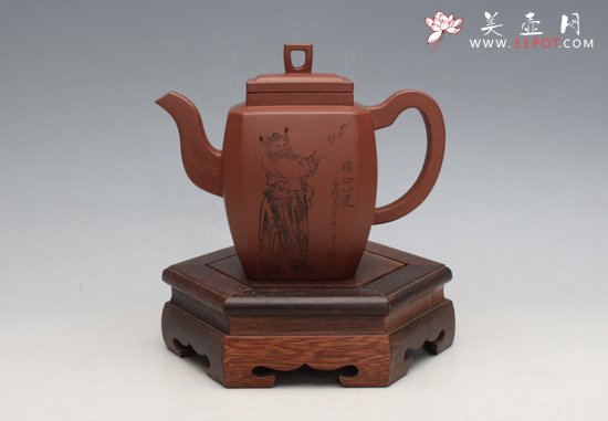 紫砂壶图片：四方侧角 - 美壶网