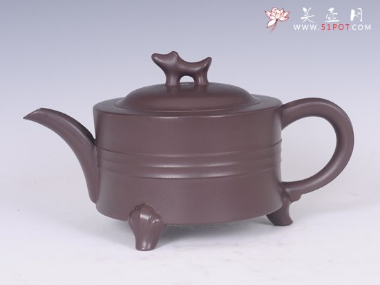 紫砂壶图片：金鼓 - 美壶网