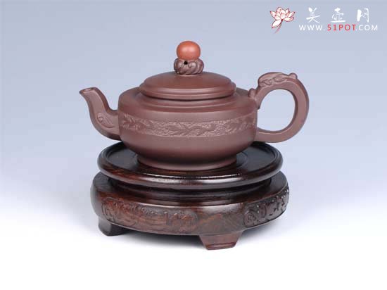 紫砂壶图片：- 鸿运当头 - - 美壶网