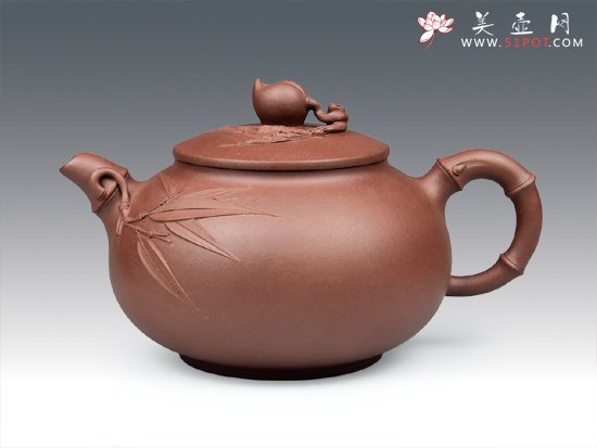 紫砂壶图片：福寿 - 美壶网