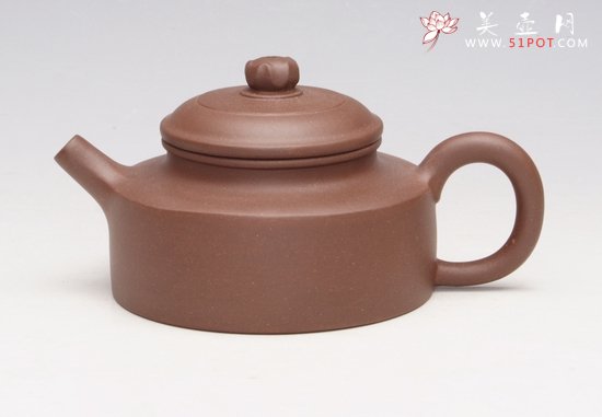 紫砂壶图片：花的德钟 - 美壶网