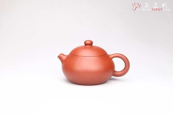 紫砂壶图片：文旦  大红袍朱泥 - 美壶网
