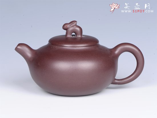 紫砂壶图片：玉兔归月 - 美壶网