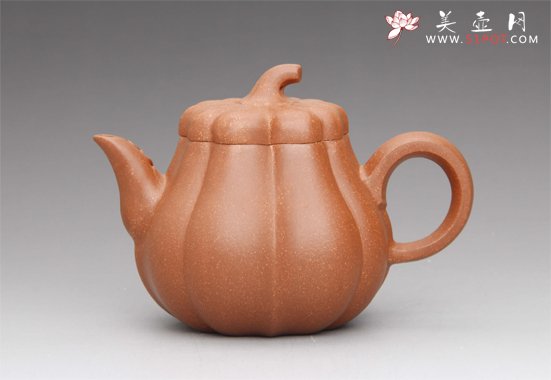 紫砂壶图片：南瓜筋纹 - 美壶网