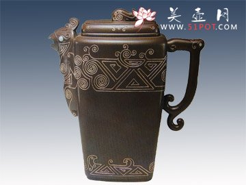 紫砂壶图片：朝凤茶具 - 美壶网