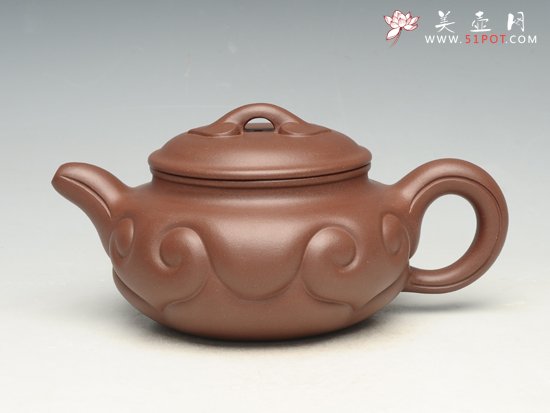 紫砂壶图片：仿古如意 - 美壶网