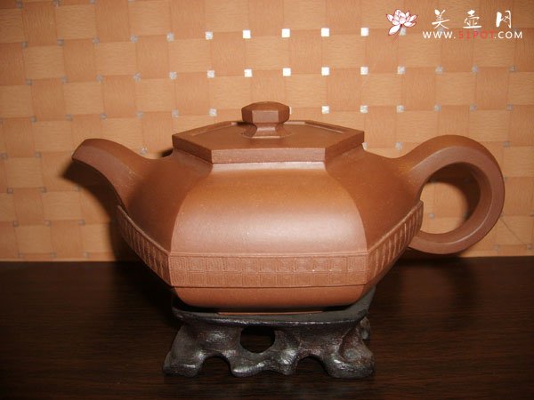 紫砂壶图片：吉祥六方 - 美壶网