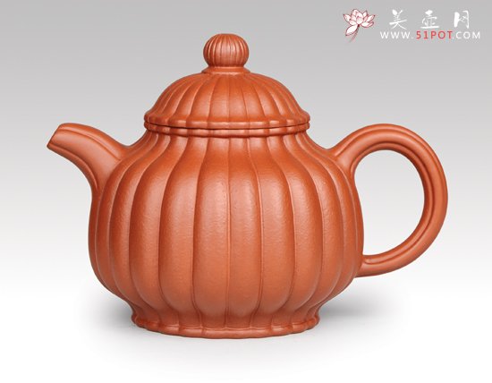 紫砂壶图片：菱花秋水 - 美壶网