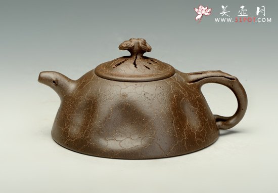 紫砂壶图片：石瓢供春壶 - 美壶网