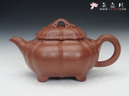 紫砂壶图片：如意筋囊 - 美壶网