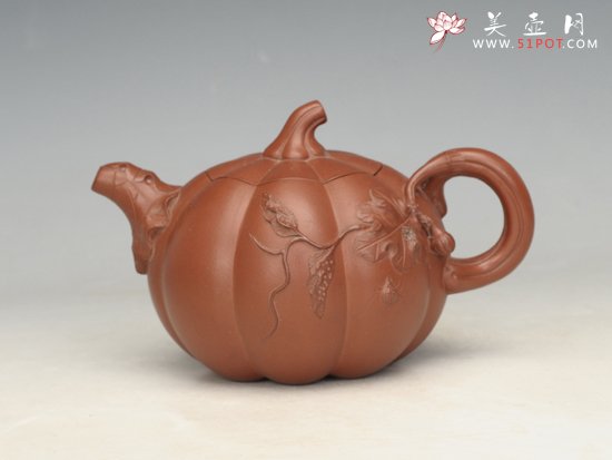 紫砂壶图片：南瓜 - 美壶网