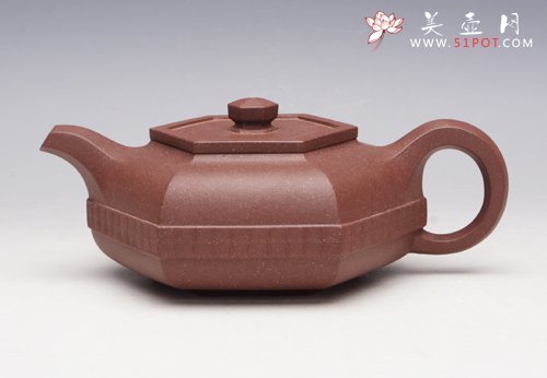 紫砂壶图片：吉祥六方 - 美壶网