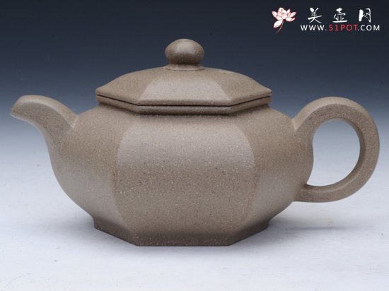 紫砂壶图片：六方宫灯 - 美壶网