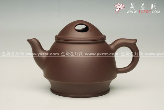 紫砂壶图片：牛盖斗笠 - 美壶网