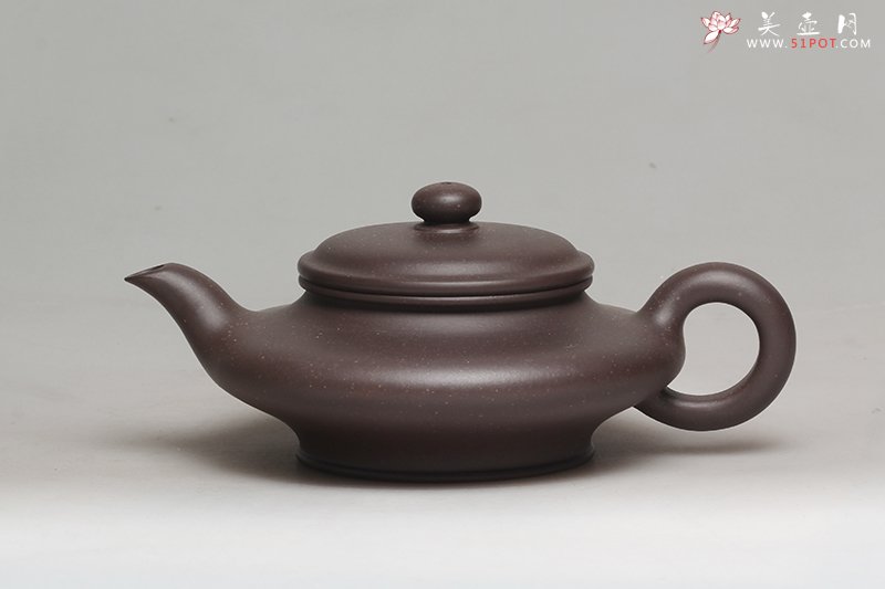 紫砂壶图片：虚扁 - 美壶网