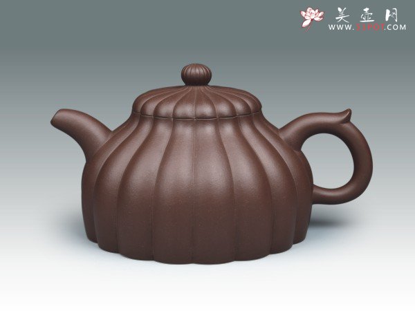 紫砂壶图片：菊瓣 - 美壶网