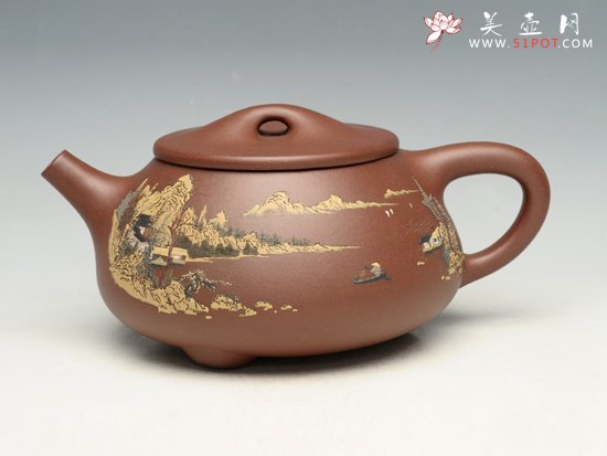 紫砂壶图片：大石瓢 - 美壶网