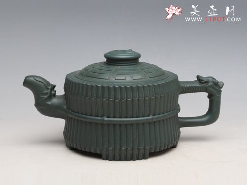 紫砂壶图片：龙头一捆竹 - 美壶网