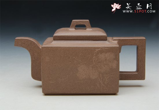 紫砂壶图片：亚明四方 - 美壶网