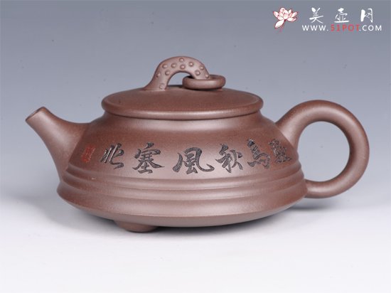 紫砂壶图片：三足鼎立 - 美壶网