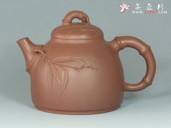 紫砂壶图片：竹段 - 美壶网