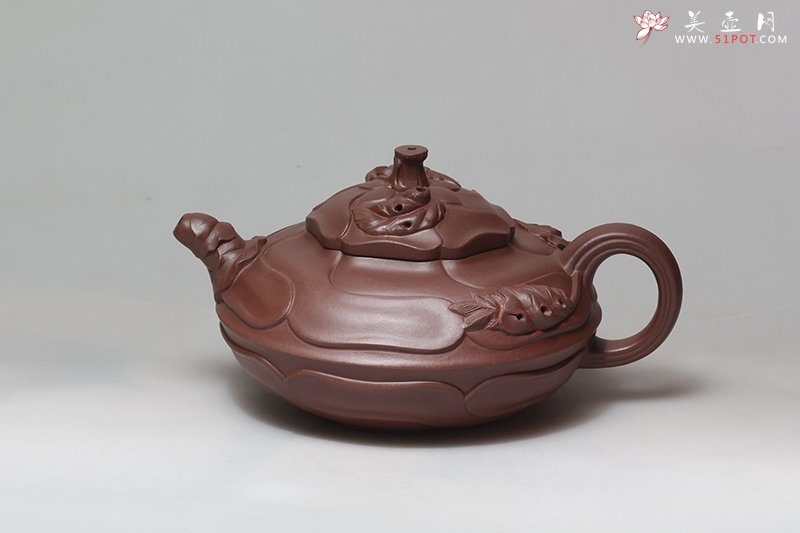 紫砂壶图片：风卷葵 - 美壶网