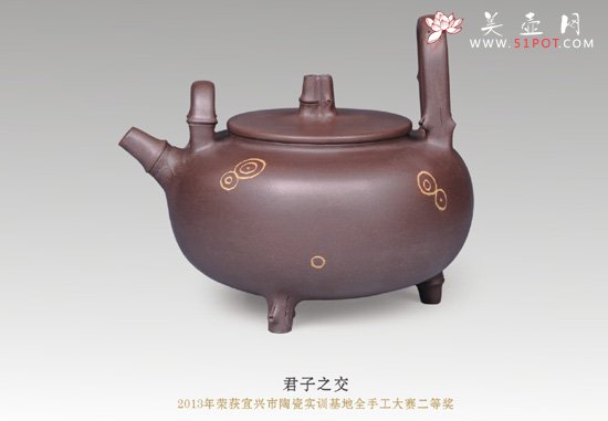紫砂壶图片：君子之交 - 美壶网