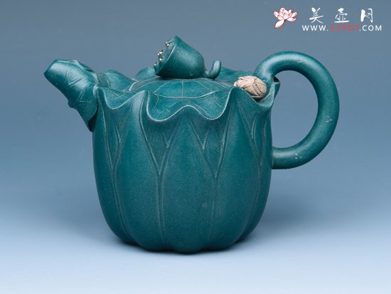 紫砂壶图片：荷花莲子 - 美壶网