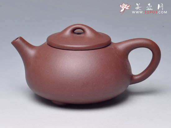 紫砂壶图片：润石瓢 - 美壶网