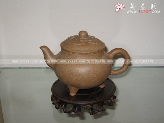 紫砂壶图片：大彬如意 - 美壶网