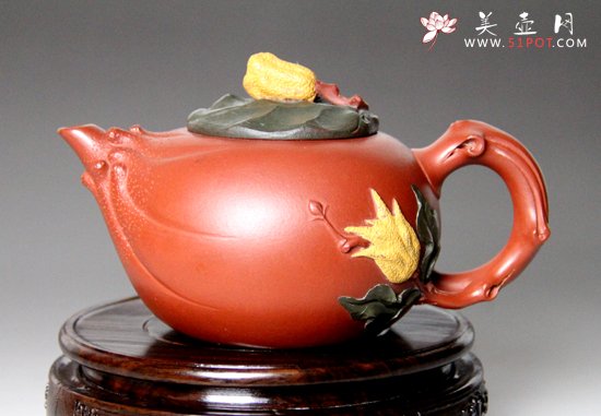 紫砂壶图片：佛手 - 美壶网