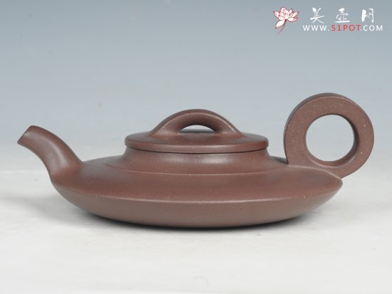 紫砂壶图片：虚扁 - 美壶网