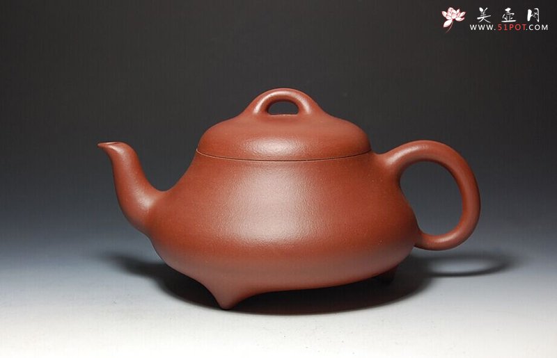 紫砂壶图片：三弯石瓢 - 美壶网