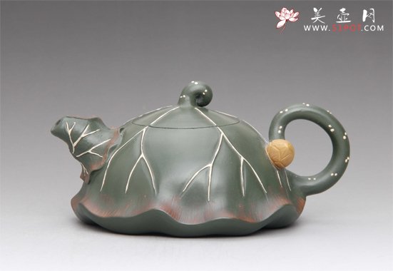 紫砂壶图片：荷塘月色 - 美壶网