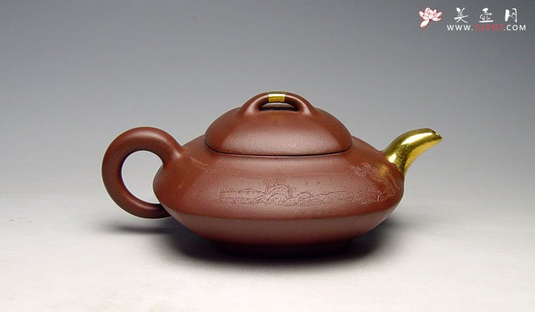 紫砂壶图片：四方合欢壶 - 美壶网