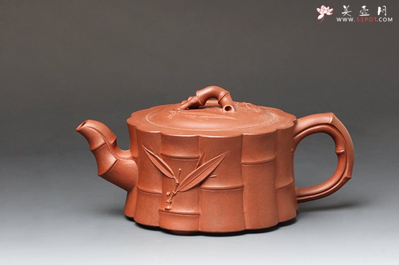紫砂壶图片：君风十二竹 - 美壶网