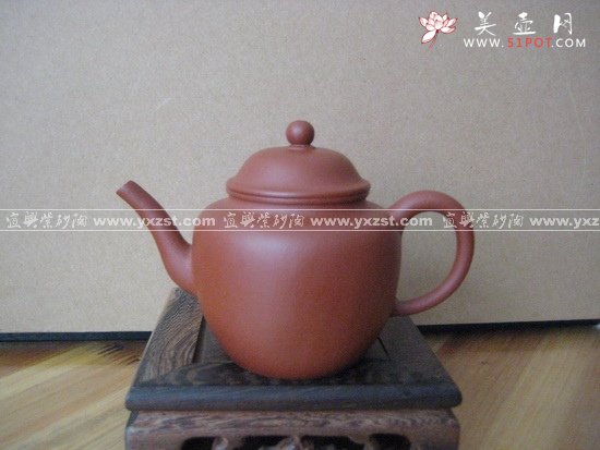 紫砂壶图片：朱泥小品三 - 美壶网